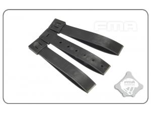 FMA 5"Strap buckle accessory (3pcs for a set)Mass Grey  TB1031-MG